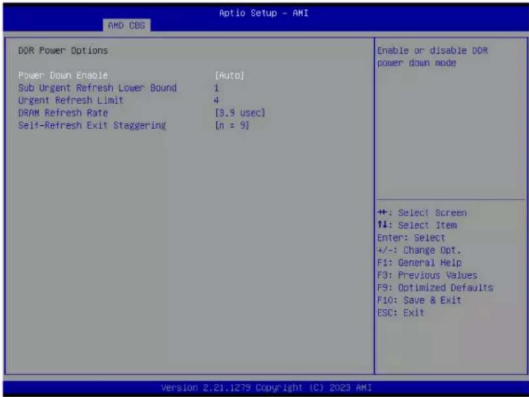 GIGABYTE R183-Z95 - 5-3-3-2-1 DDR Power Options - 1