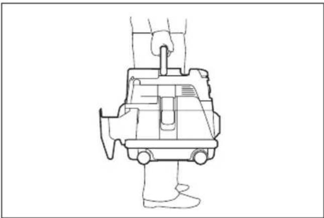 MAKITA XCV25 - Carriage handle - 1