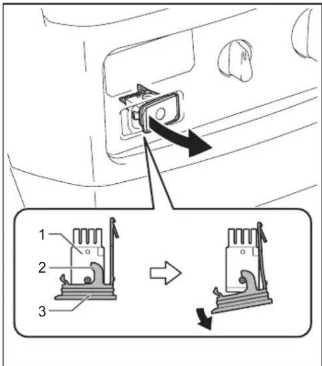 MAKITA XCV25 - Installing the wireless unit - 3