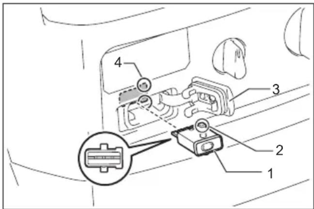 MAKITA XCV25 - Instalación de la unidad inalámbrica - 2