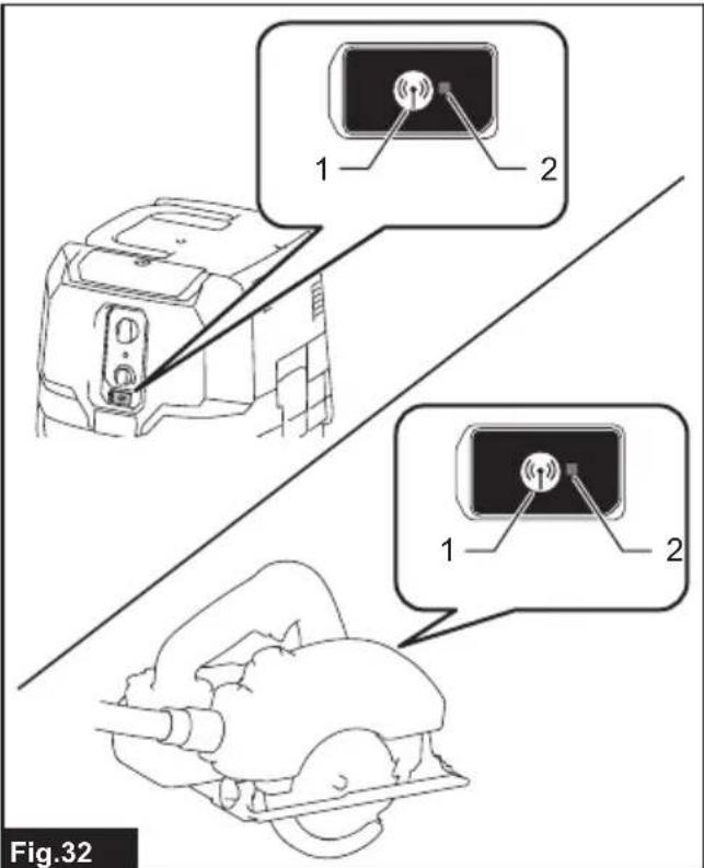 MAKITA GCV04 - Tool registration for the cleaner - 2