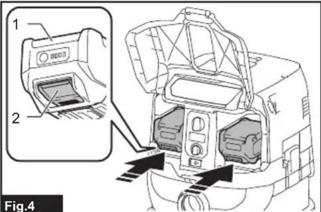 MAKITA GCV04 - Instalación y desinstalación - 2
