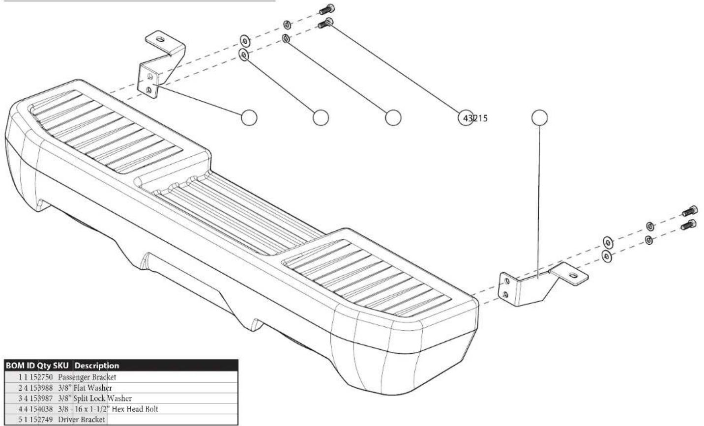 JL Audio Stealthbox SB-J-JTGLAD/10TW1 - INCLUDED HARDWARE - 1