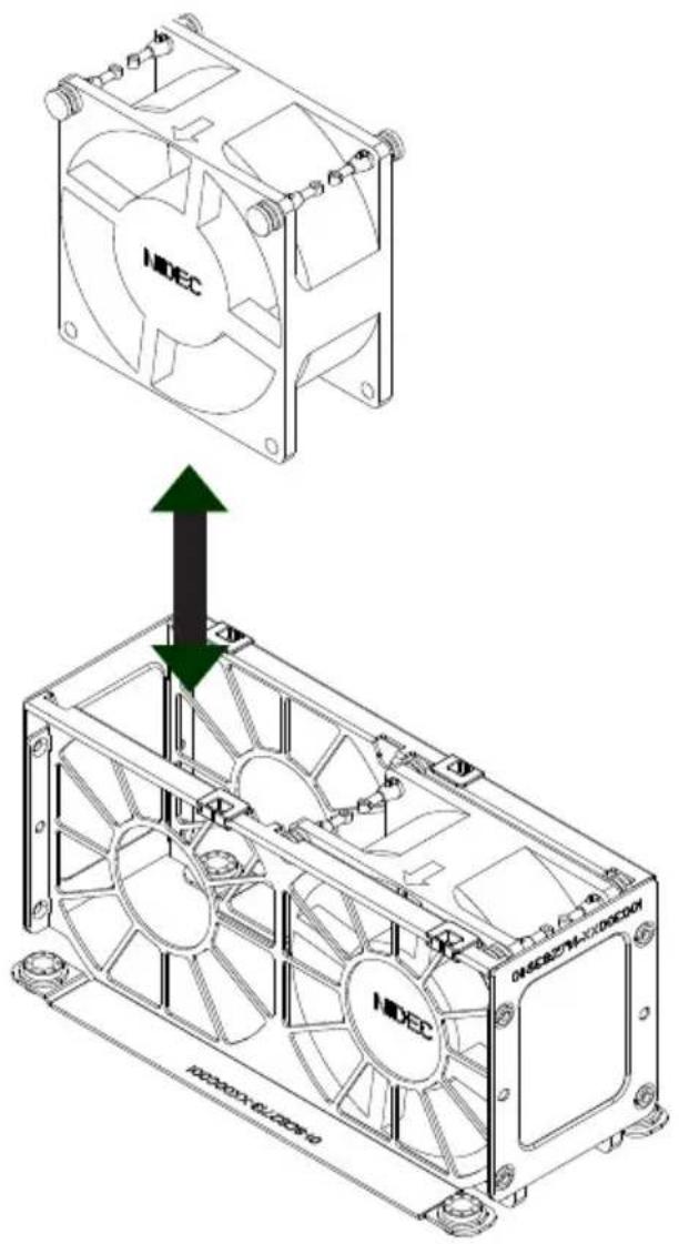 Supermicro SuperServer 2028TP-DNCFR - Changing a System Fan - 2