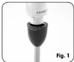 Kambrook Power Drive KStealthbox SB8 - To Attach the Stainless Steel Blending Shaft - 1