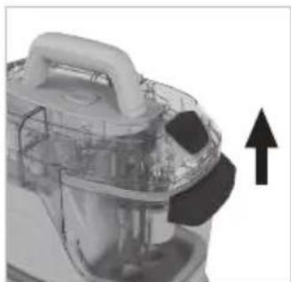 VAX SpotWash CDSW-MPXSRB - Cleaning the filter grill - 1