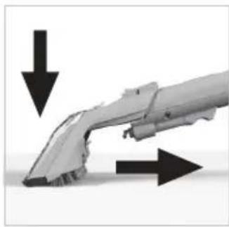 VAX SpotWash CDSW-MPXSRB - Using the Extra wide 2-in-1 wash tool / Messy clean up tool - 4