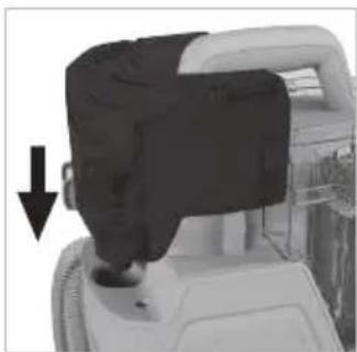 VAX SpotWash CDSW-MPXSRB - Filling the clean water/solution tank - 6
