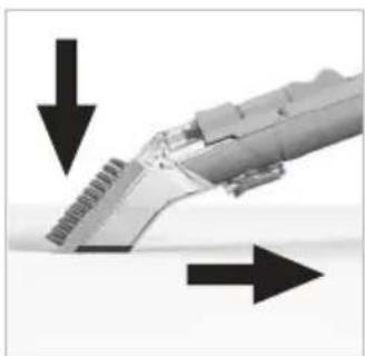 VAX SpotWash CDSW-MPXSRB - Using the crevice tool - 3