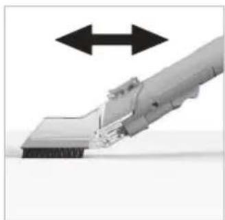 VAX SpotWash CDSW-MPXSRB - Using the crevice tool - 2