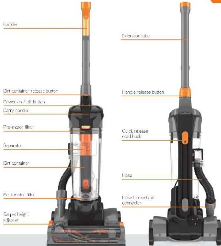 VAX Impact 702 U86-IB-Re - + Impact 702 Reach - 2