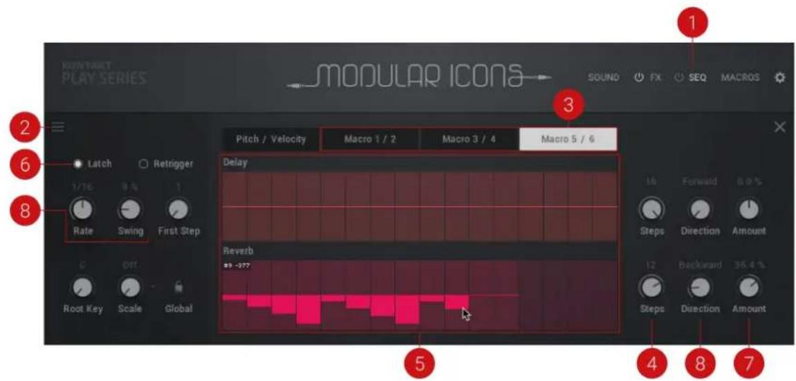 NATIVE INSTRUMENTS Modular Icons - Sequencing Macros - 1