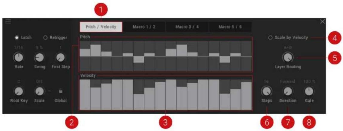 NATIVE INSTRUMENTS Modular Icons - Pitch and Velocity - 1