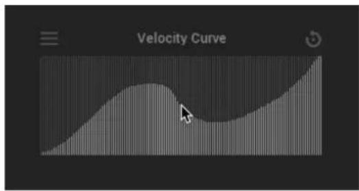 NATIVE INSTRUMENTS Modular Icons - Editing the User Velocity Curve - 2