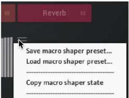 NATIVE INSTRUMENTS Modular Icons - Managing Macro Shaper Presets - 1
