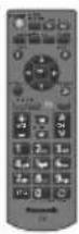 PANASONIC TH-22H400Z - Remote Control - 1