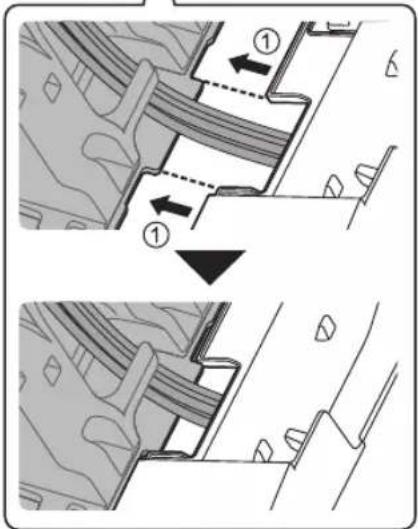 PANASONIC TH-65HZ2000U - Attaching the terminal cover / pedestal cover - 3