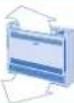 PANASONIC CU-E9GFR - INTERRUPTOR DE SELECÇÃO DE SAÍDA DE AR - 5