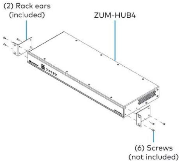 Crestron ZUMLINK-US-HALLWAY-DLS-RLY - Mount to a Rack - 1