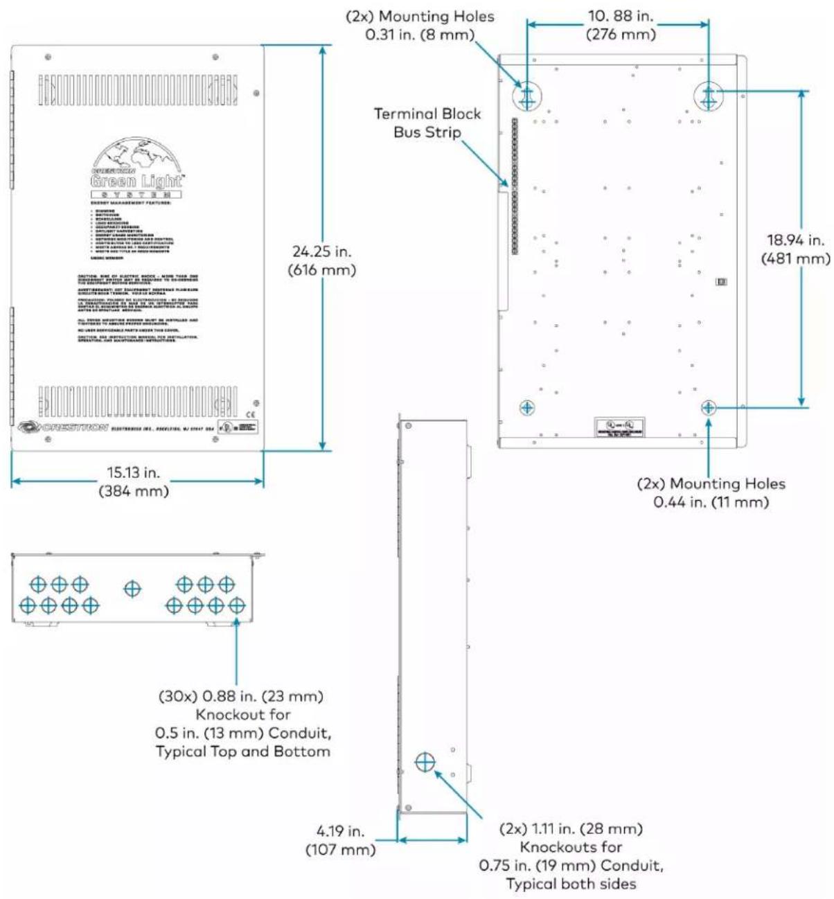 Crestron ZUMLINK-US-HALLWAY-DLS-RLY - Assembly - 1