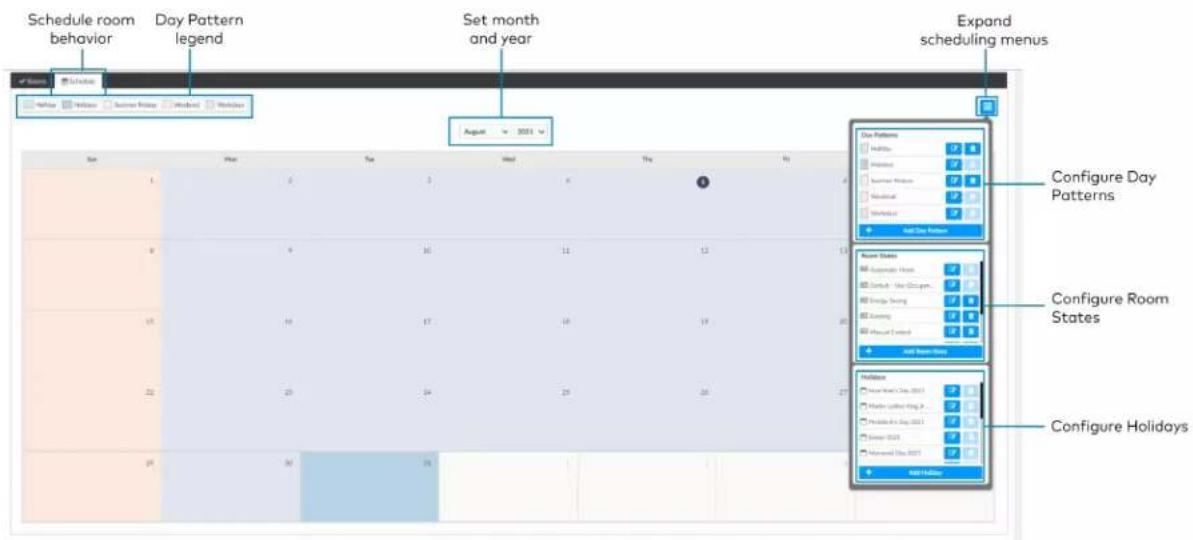 Crestron ZUMLINK-US-HALLWAY-DLS-RLY - Schedule Room Behavior - 2