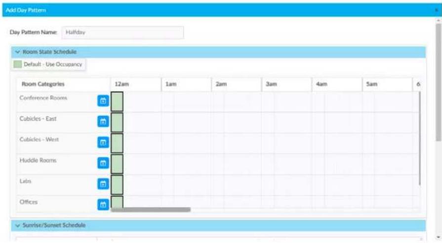 Crestron ZUMLINK-US-HALLWAY-DLS-RLY - Configure Day Patterns - 1