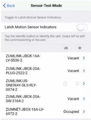 Crestron ZUMLINK-US-HALLWAY-DLS-RLY - Adjust Ultrasonic Sensitivity - 1