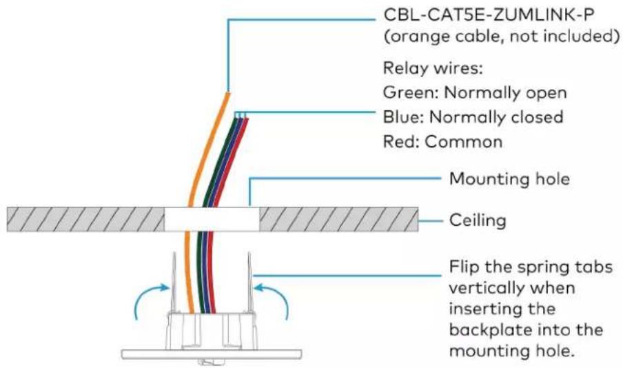 Crestron ZUMLINK-US-HALLWAY-DLS-RLY - Ceiling Mounting - 2