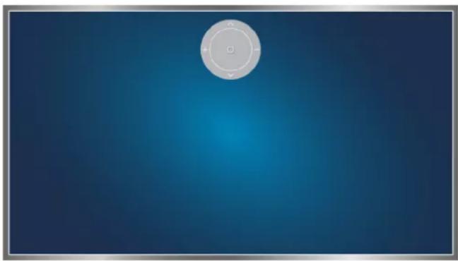 SAMSUNG UA48JU6670U - Showing the motion control screens while viewing a broadcast - 1