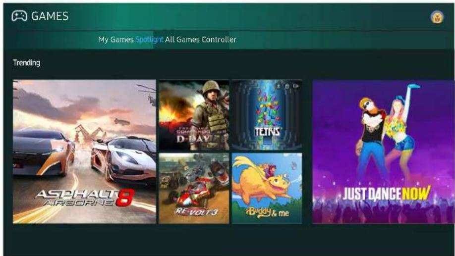 SAMSUNG UA78KU6570U - >GAMES - 1