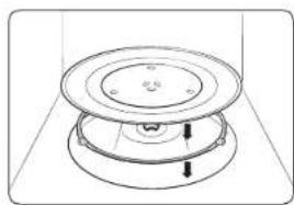 SAMSUNG MC28H5025VC - Turntable - 1