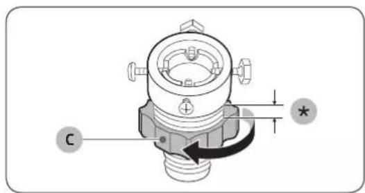 SAMSUNG WW60M206KMA - STEP 5 Connect the water hose - 3