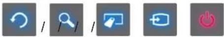 SAMSUNG UN48H8000AH - Displaying Hidden Icons When Using Smart Hub - 2