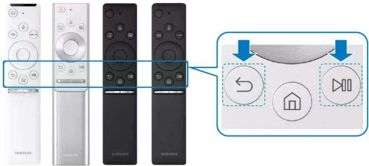 SAMSUNG QN55Q8CNAP - Connecting the Samsung Smart Remote to the TV - 1