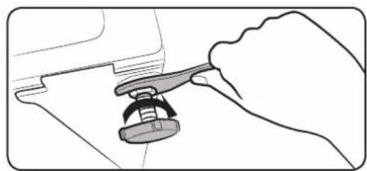 SAMSUNG WW80J42G0BX - STEP 3 Adjust the levelling feet - 2