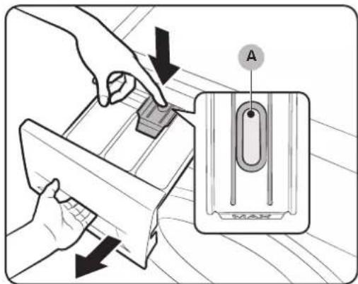SAMSUNG WW80J42G0BX - Detergent Drawer - 1