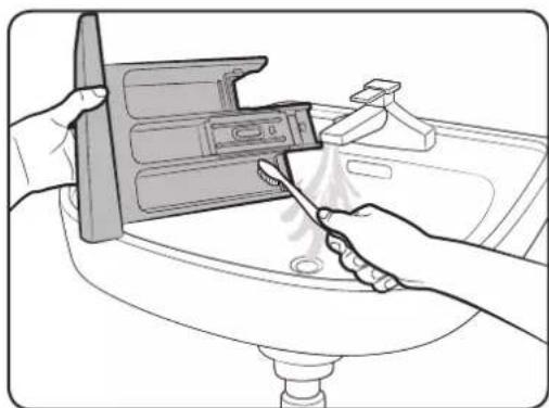 SAMSUNG WW80J42G0BX - Detergent Drawer - 2