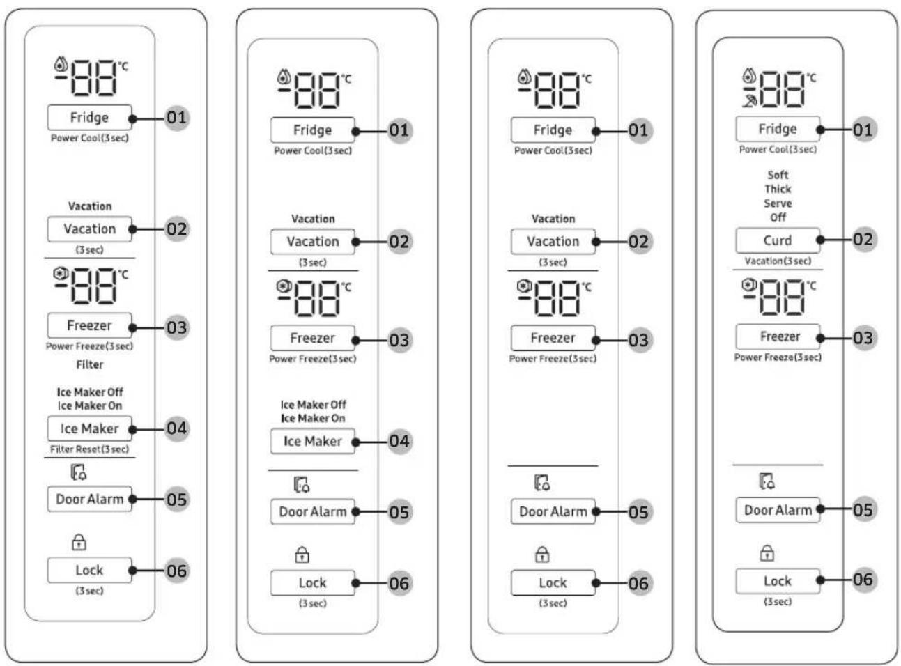 SAMSUNG RS72A50C1M9 - Feature panel - 1