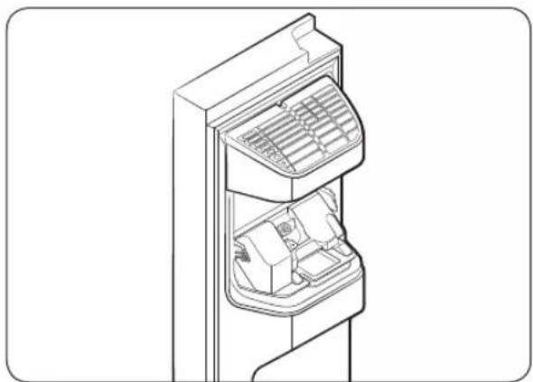 SAMSUNG RS72A50C1M9 - Icemaker bucket - 3