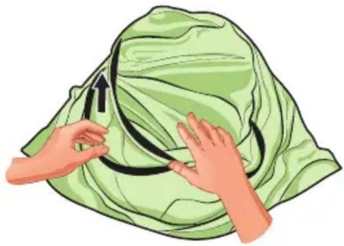 SereneLife SLSPA8PST - Tent Folding Instructions - 7