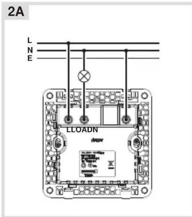 HAGER WGCXHKTMEG - Connecting the device - 1
