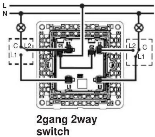HAGER WGCXL141AS - Connecting the device - 6