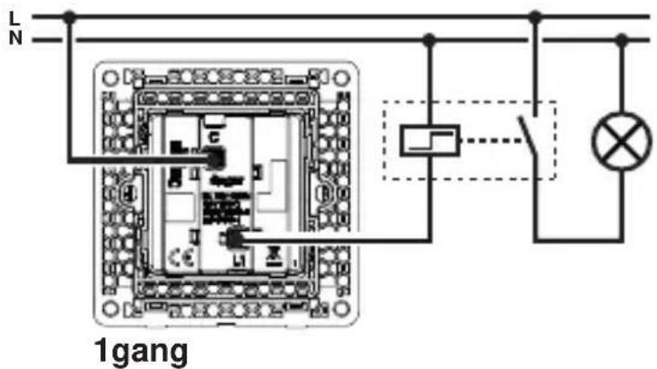 HAGER WGCXR131PAS - Connecting the device - 4