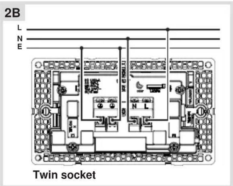 HAGER WGCXS213SNB - Connecting the device - 2