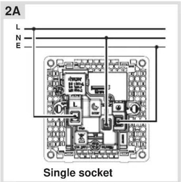 HAGER WGCXS213SNB - Connecting the device - 1