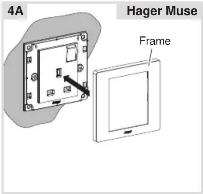 HAGER WGCXS113SAS - Assembling the covers - 1