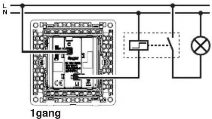 HAGER WGCXR131PNB - Connecting the device - 4