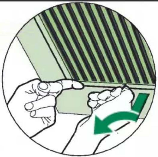 LG DI700E - Cleaning the filters - 1