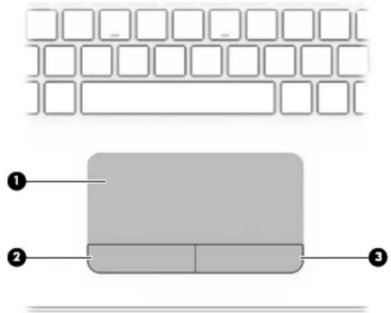 HP 15-ac138ds - Top TouchPad - 1