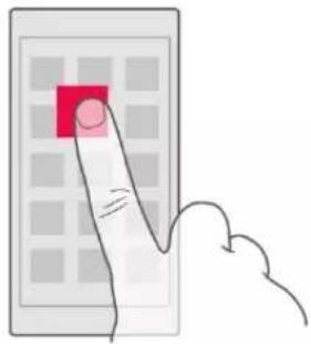 NOKIA Armstrong - Use the touch screen - 1